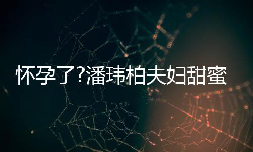 柏夫不露蜜互潘玮拍 衣着怀孕宽松正面了宣云妇甜